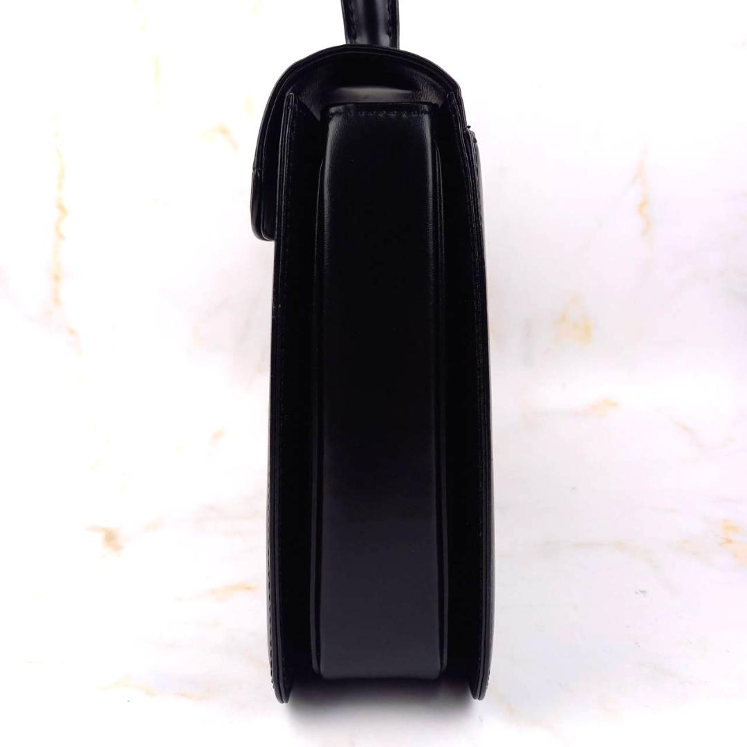 ✨良品✨ WAKO 銀座和光 フォーマルバッグ カーフレザー 黒 ゴールド金具