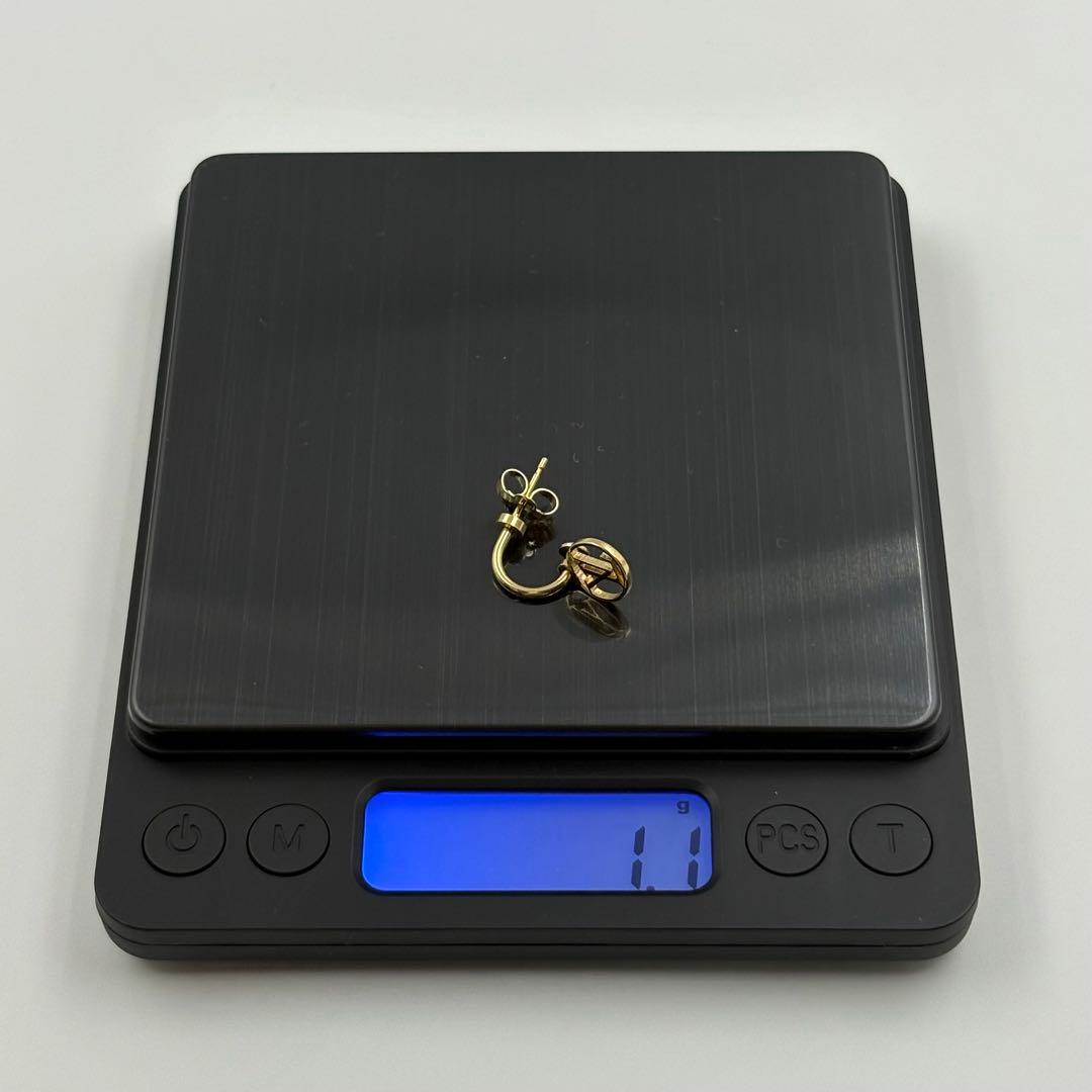 LOUIS VUITTON ルイヴィトン ピアス ブルーミング ゴールド 片耳