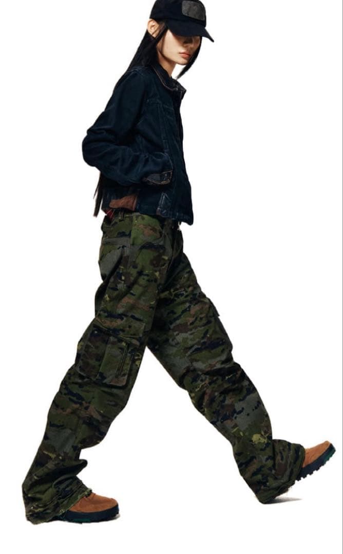 xlim EP.8 03 TROUSERS CAMOUFLAGE 迷彩　カモ柄