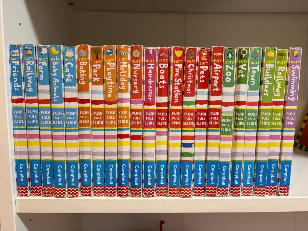 英語絵本 Cambell Busyシリーズ22冊