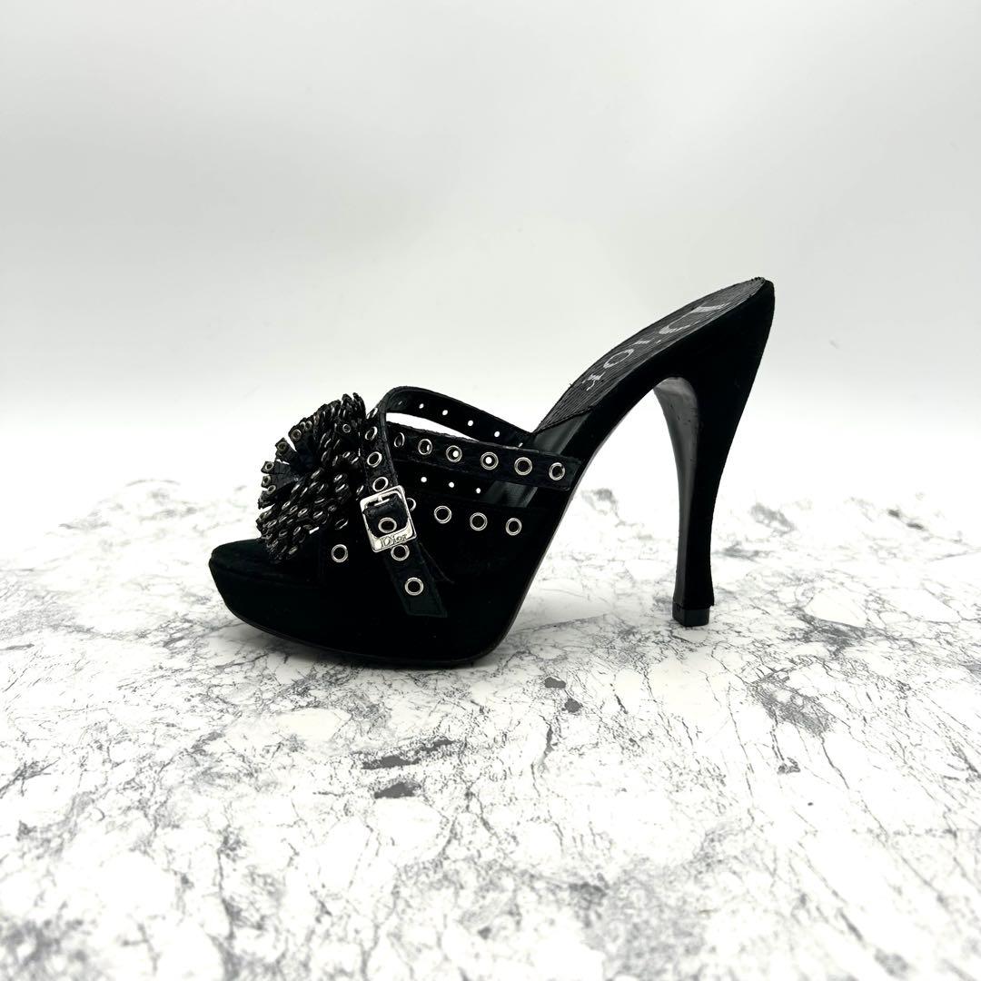 美品✨ Dior ミュール パイソン ベルト