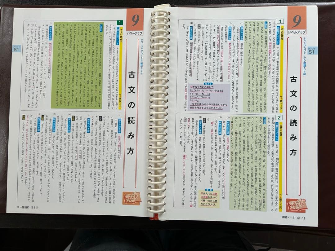 中学国語　家庭教師教材　要点指導書と
問題シート