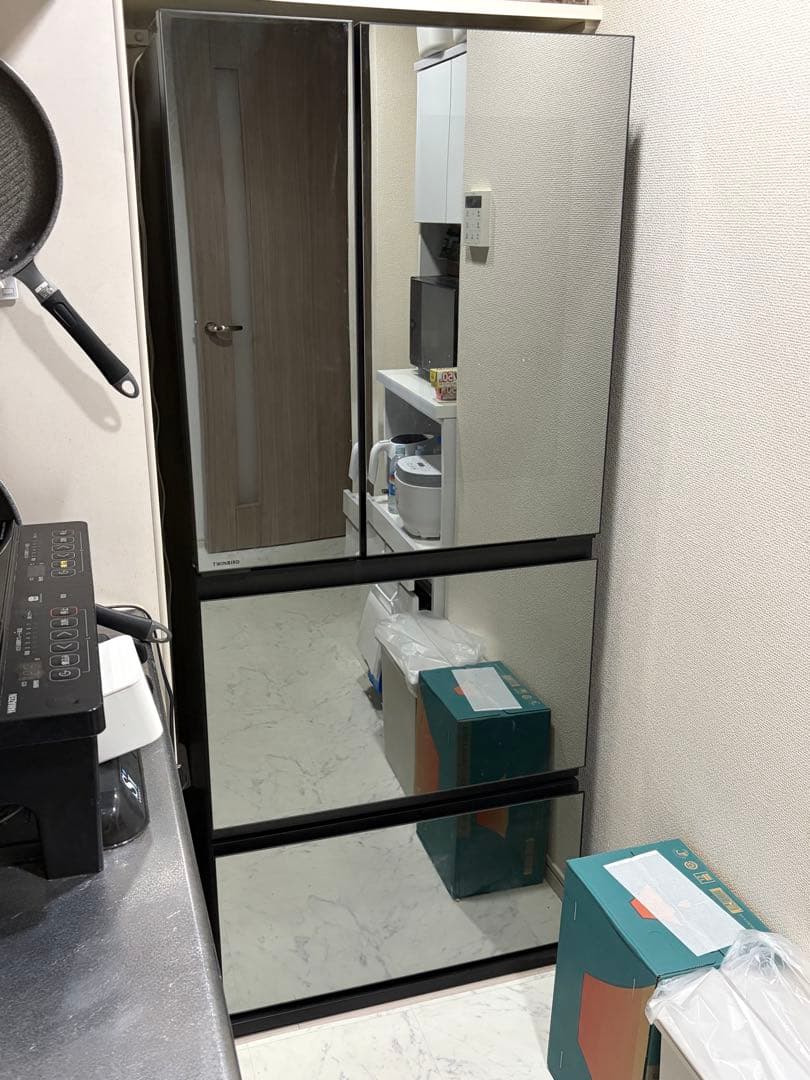 ツインバード　TWINBIRD HR-EI35 冷蔵庫 354L 2022年式