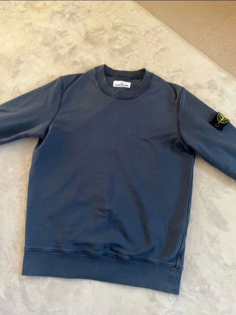 STONE  ネイビー スウェットトレーナー　M