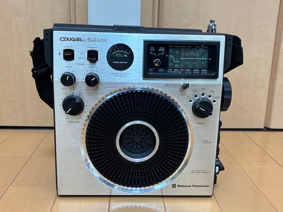 National Panasonic COUGAR115(RF-1150)ラジオ