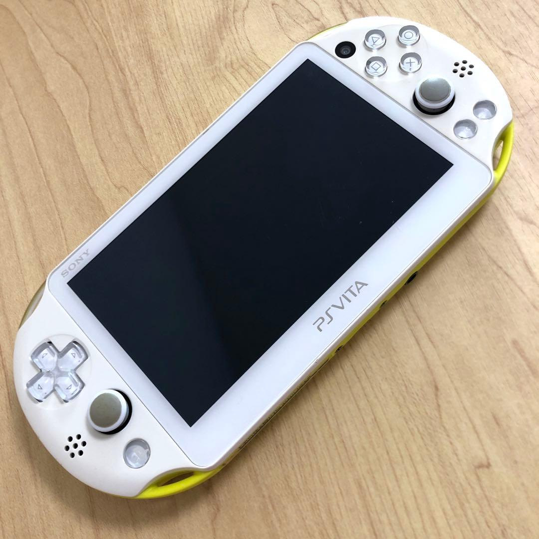 【訳ありジャンク】PSVITA PCH-2000 ライムグリーン/ホワイト