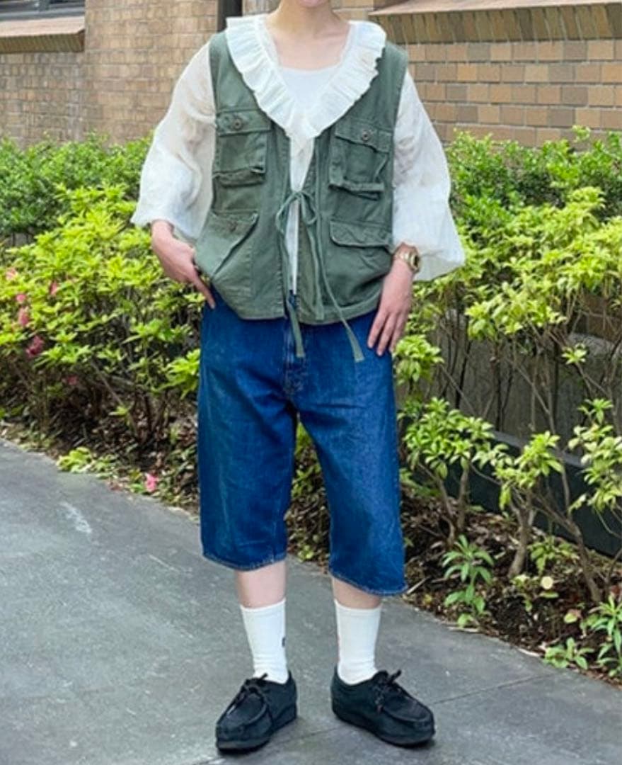 TORI-TO BEAMS JAPAN アシメフリルブラウス