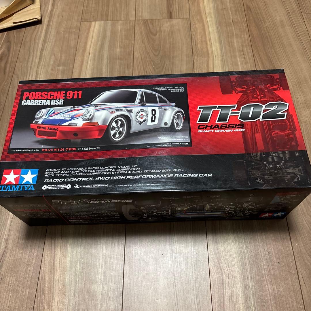 タミヤPorsche 911 Carrera RSR TT-02