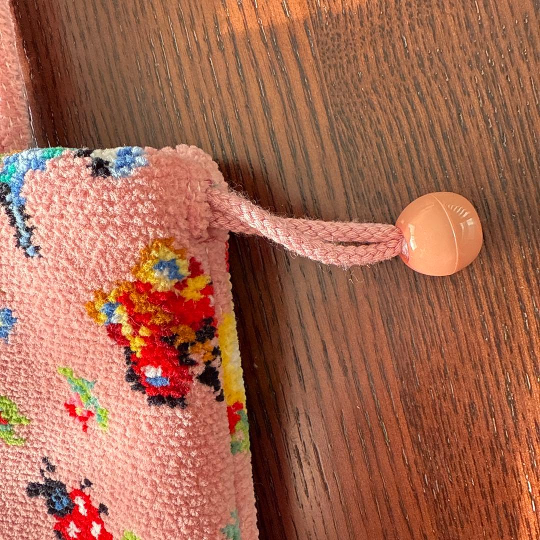 FELLER ハイジ　手付き巾着バッグ　ピンク