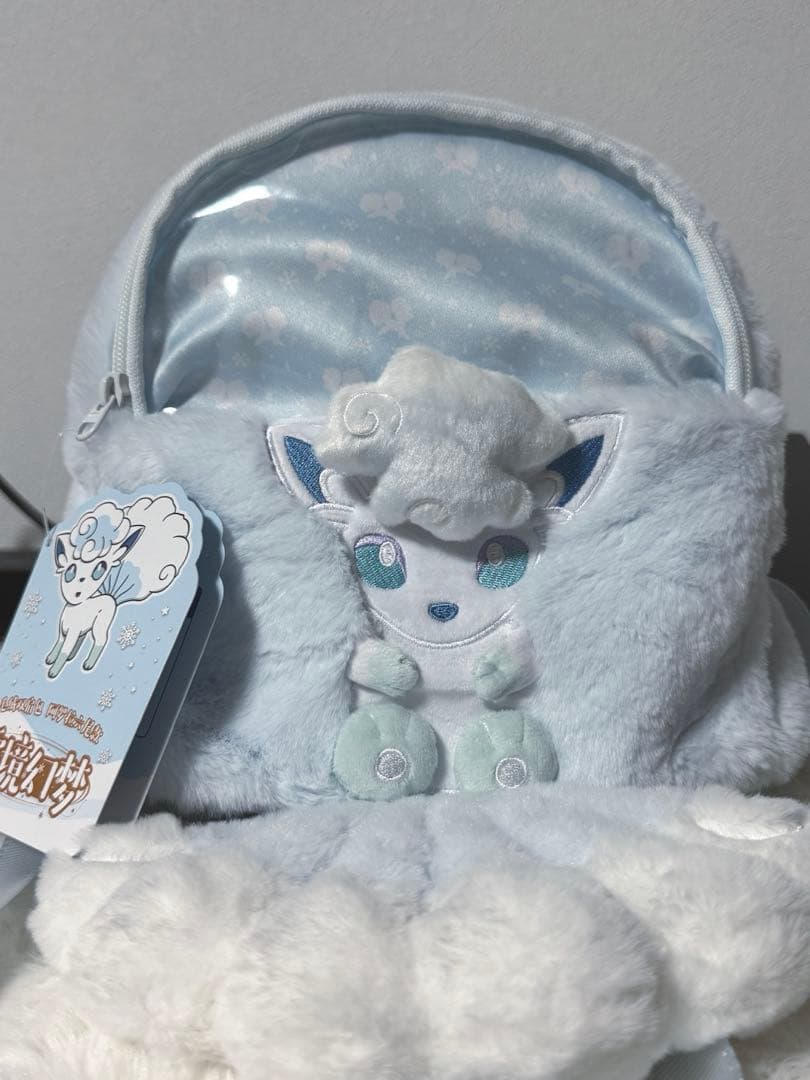 【即發送】中国限定 ポケモン アローラロコン ファーリュックサック 新品未使用