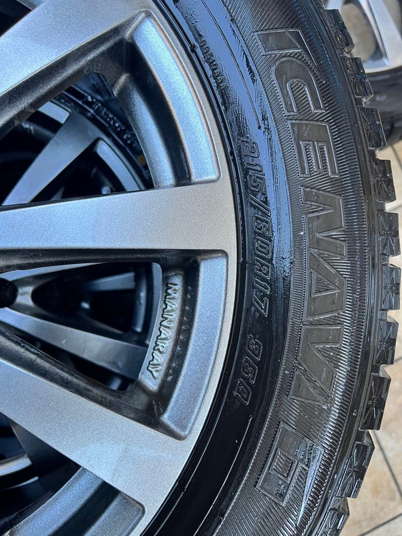 マナレイスポーツ 215/60R17 スタッドレス4本セット