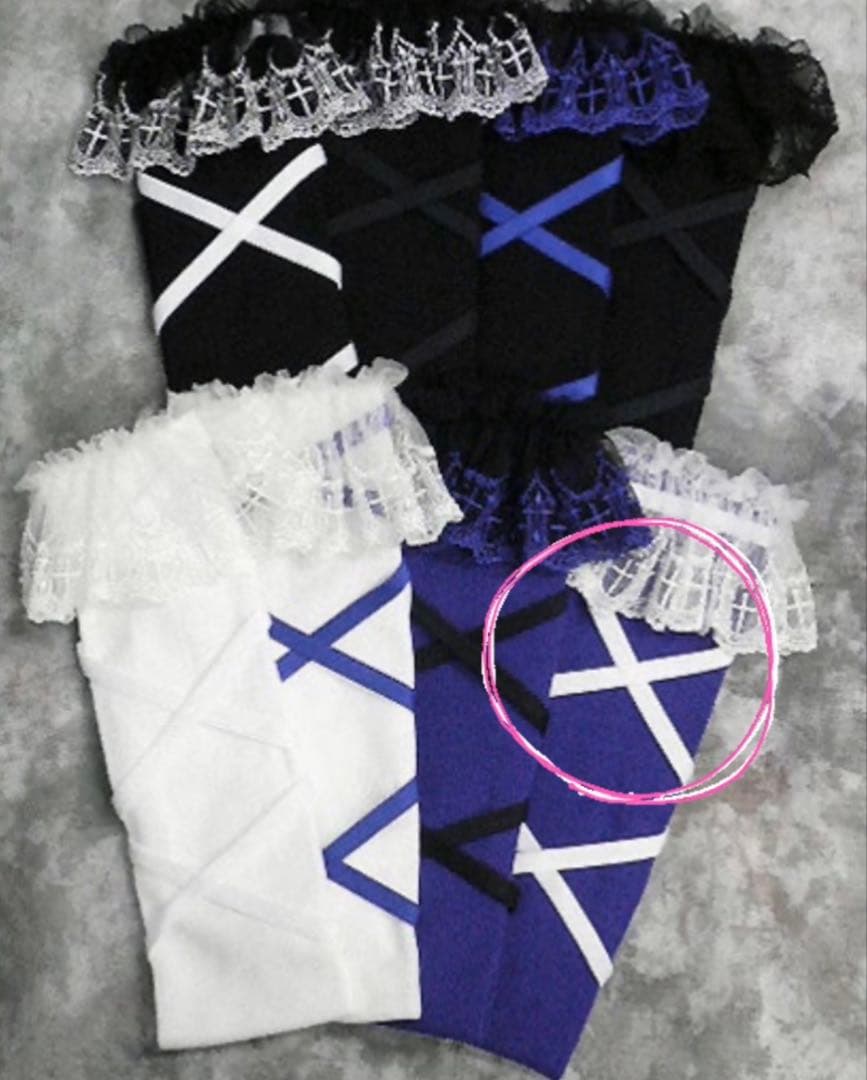 Moi-meme-Moitie ホーリークロス編上げオーバーニー