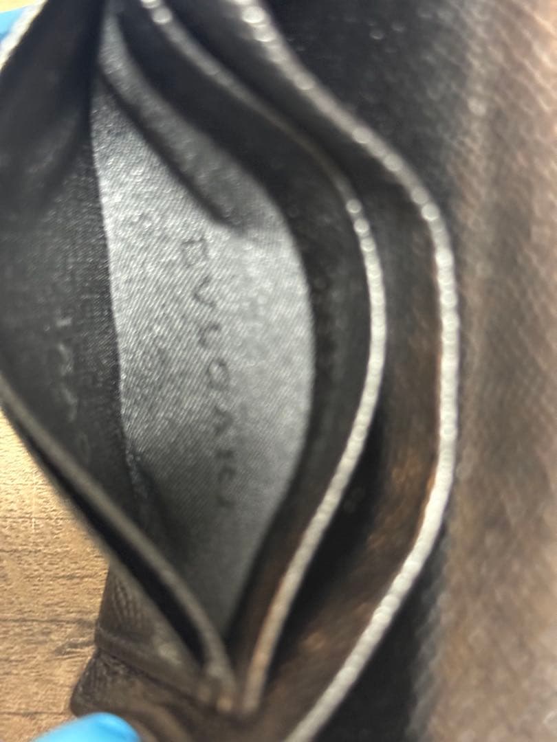 鑑定済み　箱付き　ブルガリ　BVLGAR 名刺入れ　カードケース　黒　ブラック