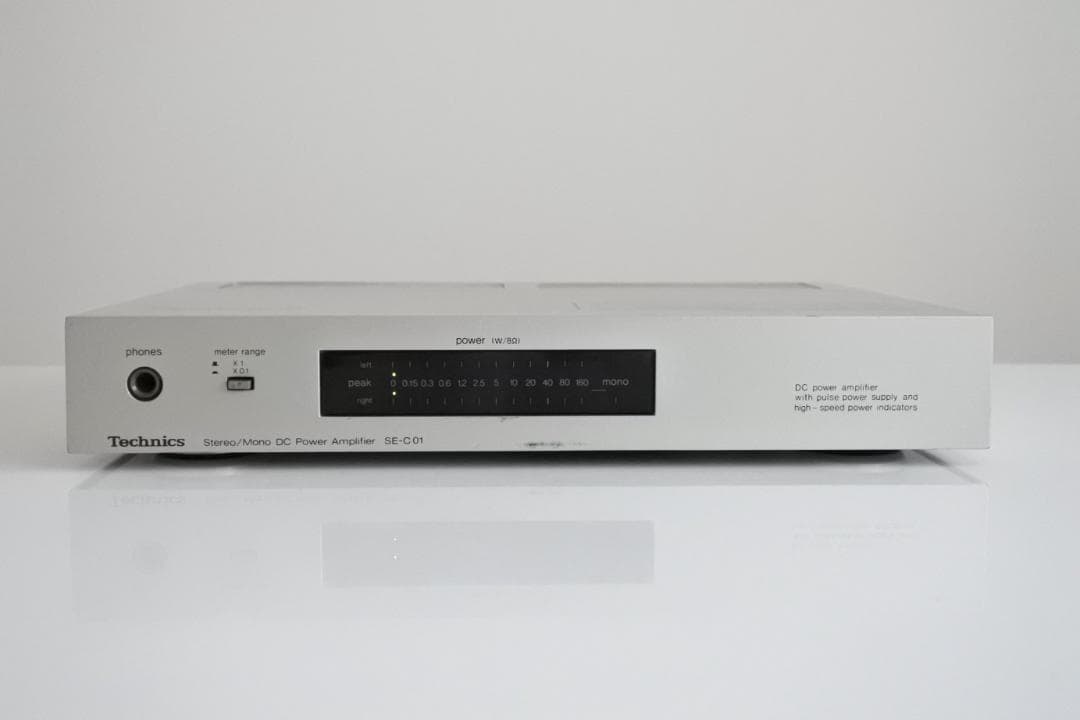 ■Technics SE-C01 パワーアンプ　正常動作品■
