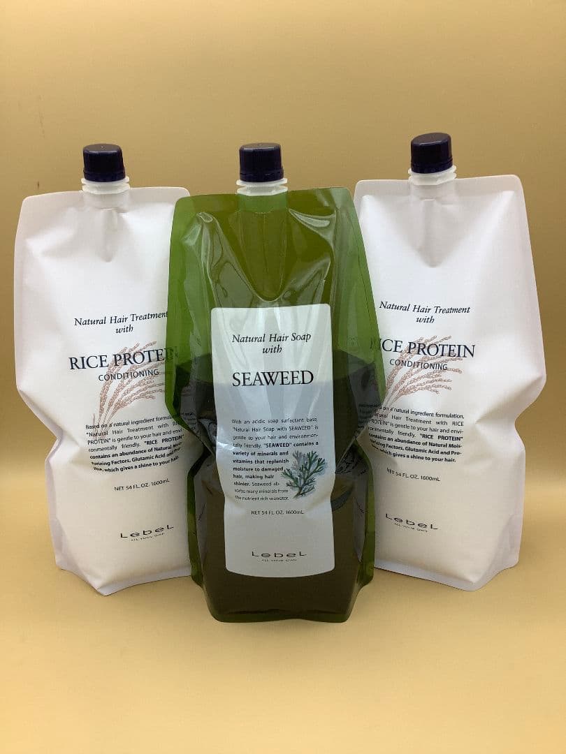 ナチュラルヘアソープ1 トリートメント2 1600ml