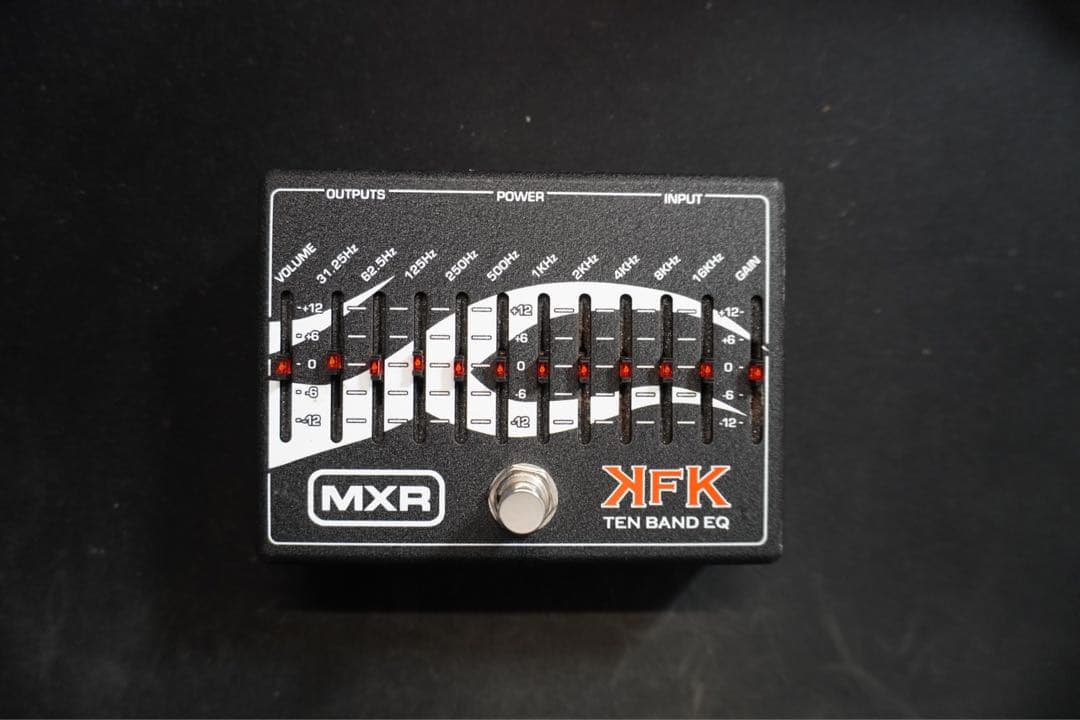 【美品】【希少】MXR KFK-1 10 BAND EQ