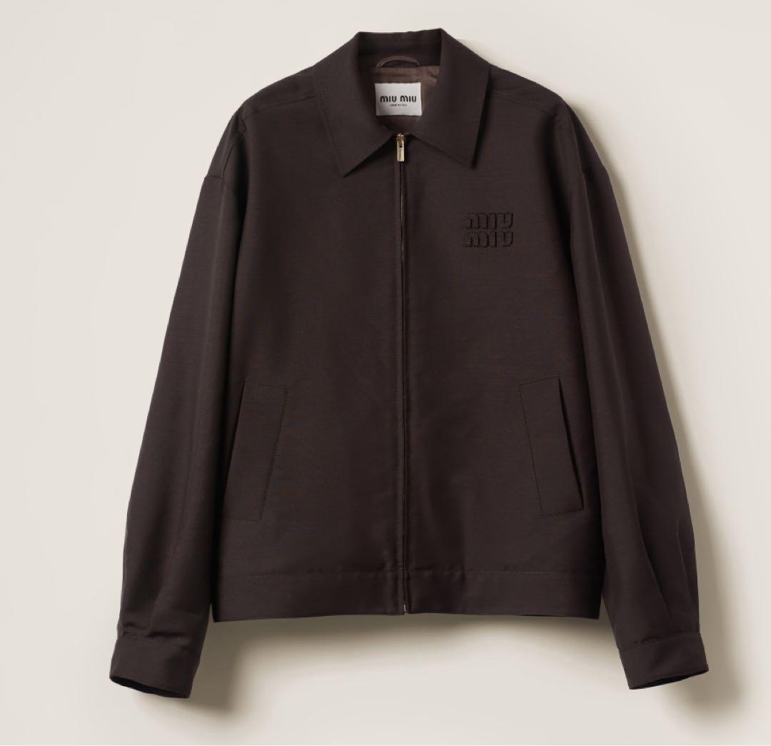 MIUMIU モヘアブルゾン　40