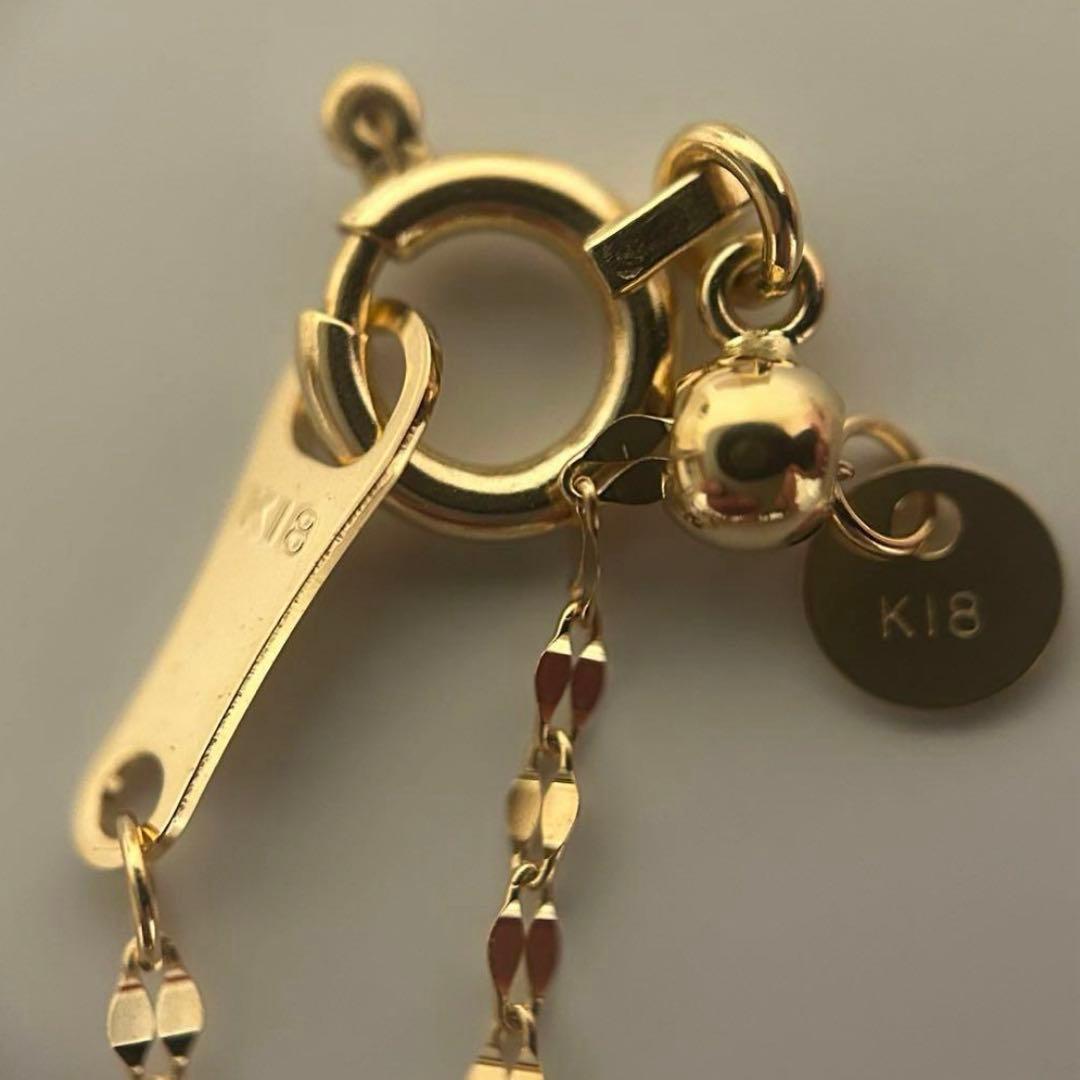 大特価❣️早いもの勝ち‼️新品✨18金 K18 ネックレス 45cm アジャスター