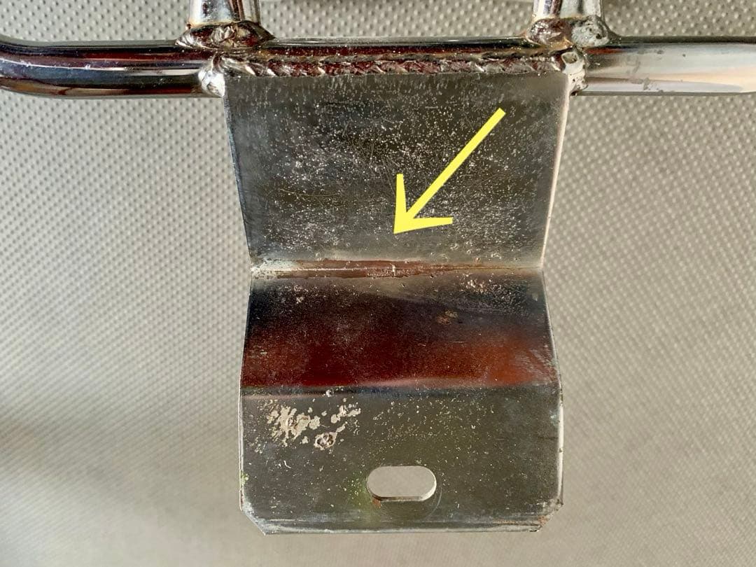 ☆【ヴィンテージパーツ】Vespa ベスパ スモール用 フラットリアキャリア