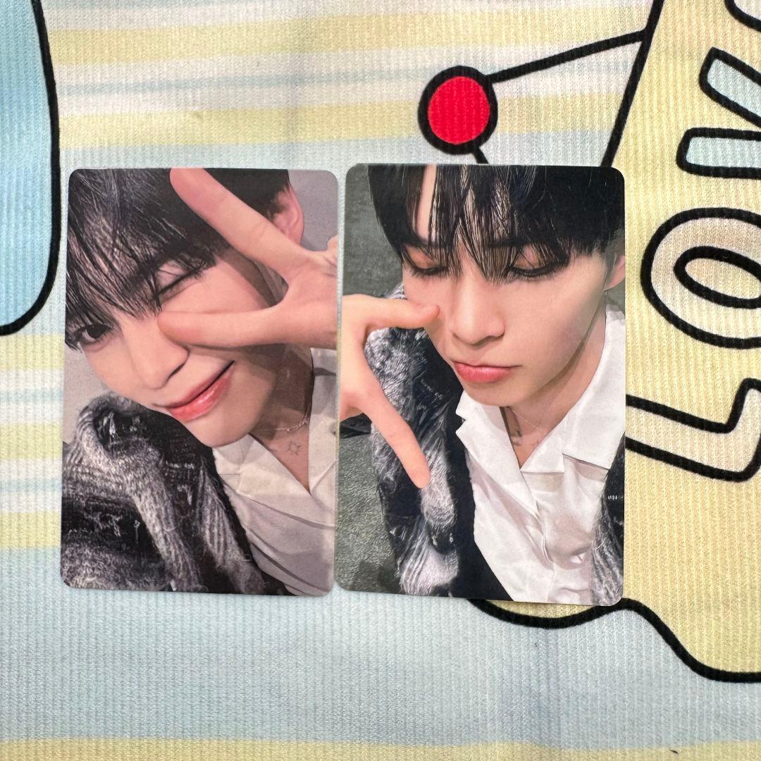 ZB1 ゼベワン ハンビン 負け B賞 あっち向いてホイトレカ2枚