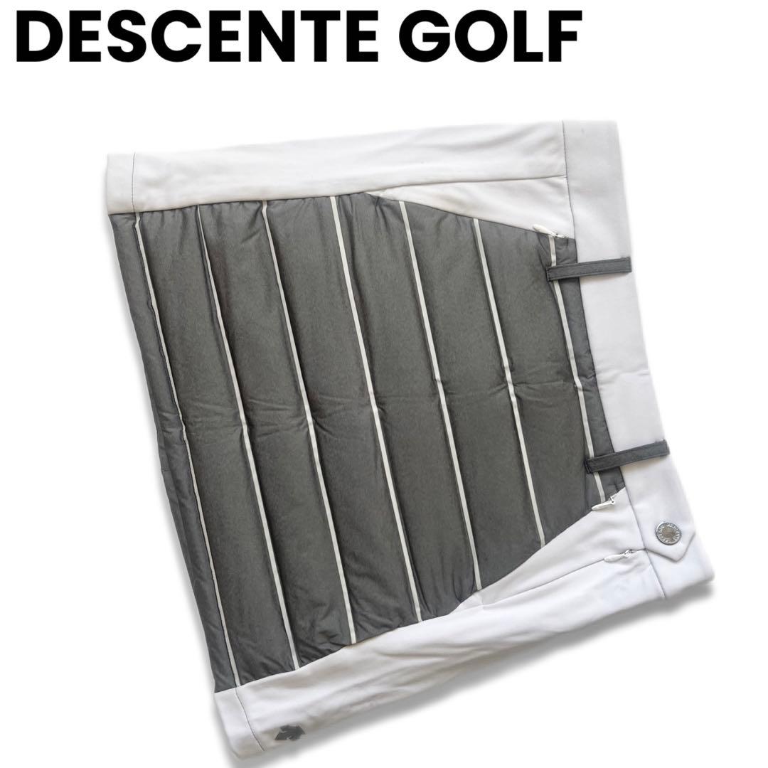 DESCENTE GOLF デサントゴルフ　中綿　ダウン　スカート　XS グレー
