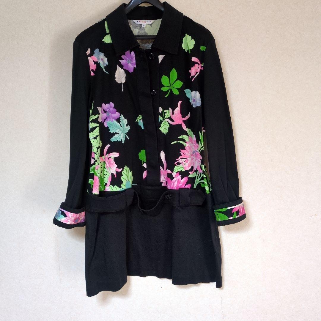 LEONARD 花柄 長袖チュニック 42