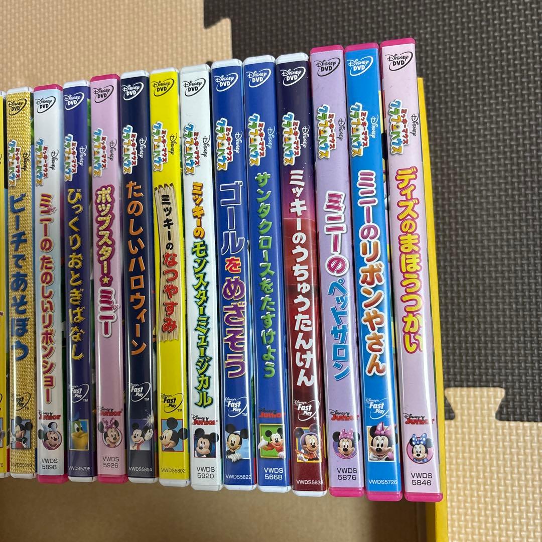 【美品】英語　DVD 日本語　ミッキーマウス クラブハウス 24点セット