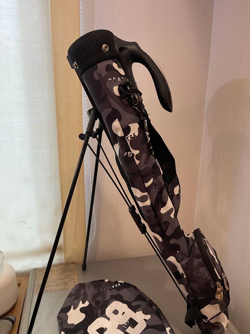 パーリーゲイツ PEARLYGATES バッグ セルフスタンド スマイル 迷彩