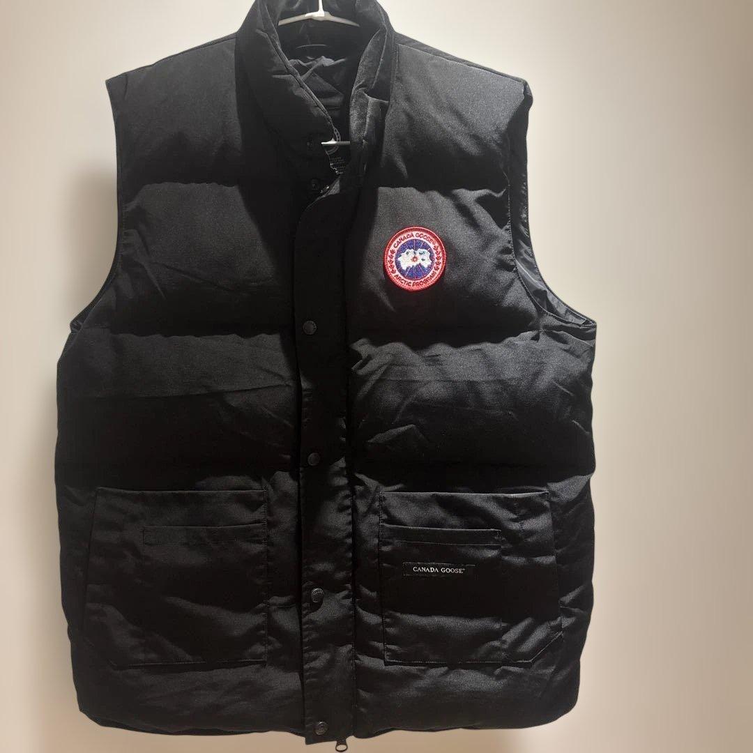 カナダグース ダウンベスト XLブラック