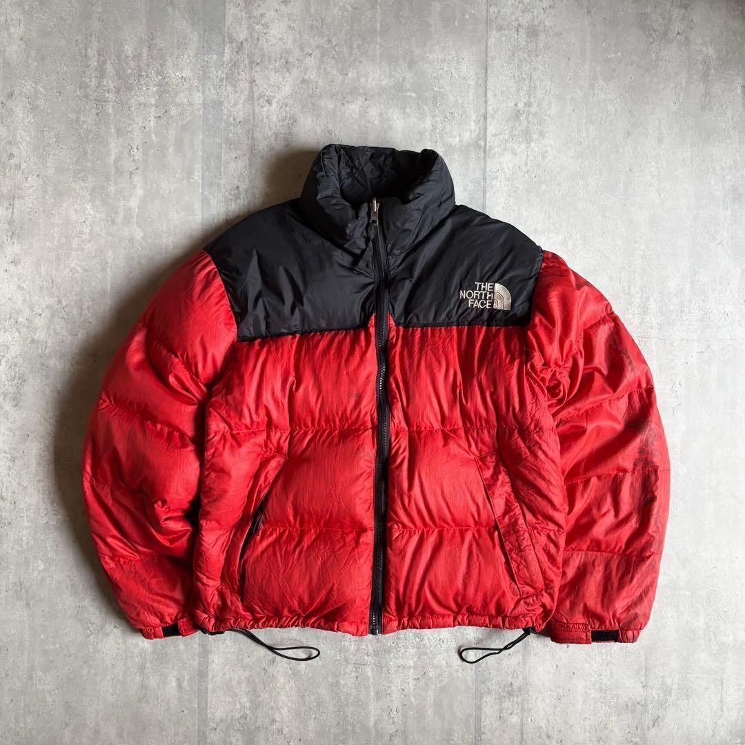 【90s THE NORTH FACE】ヌプシ　ダウンジャケット　リバーシブル