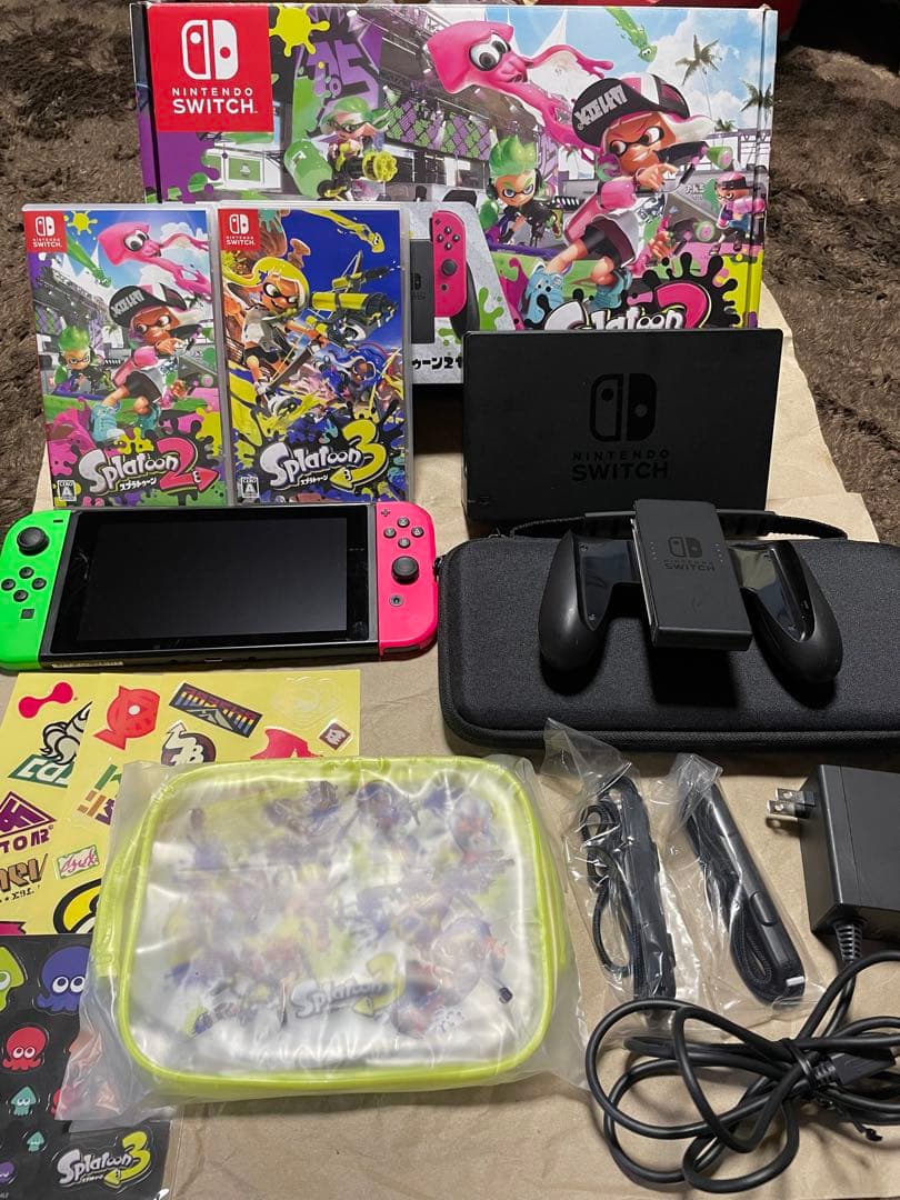 Nintendo Switch スプラトゥーン2セットスプラトゥーン3ソフト付き