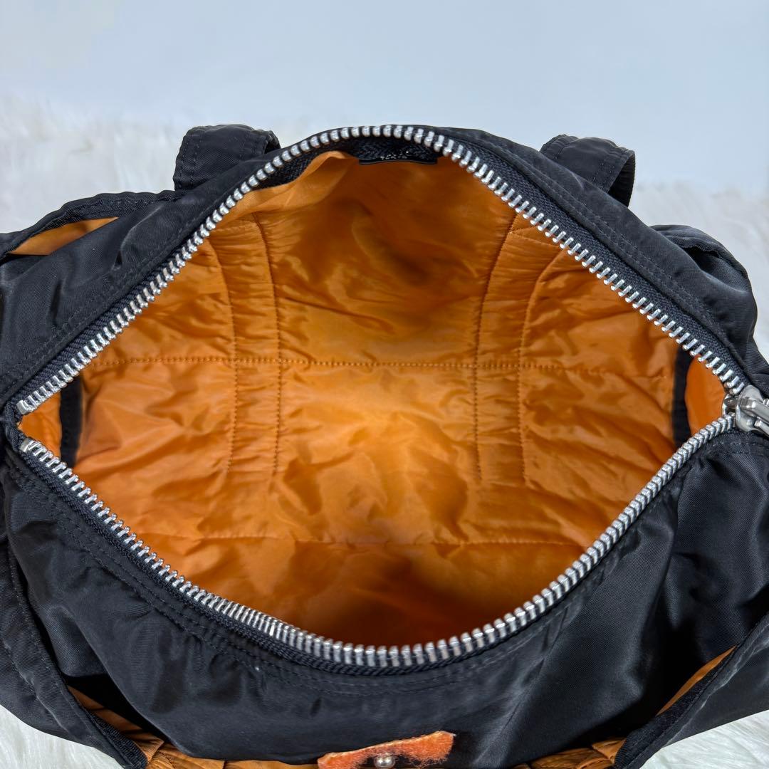 [未使用級] PORTER　タンカー　ミニボストンバッグ　S　ドラム