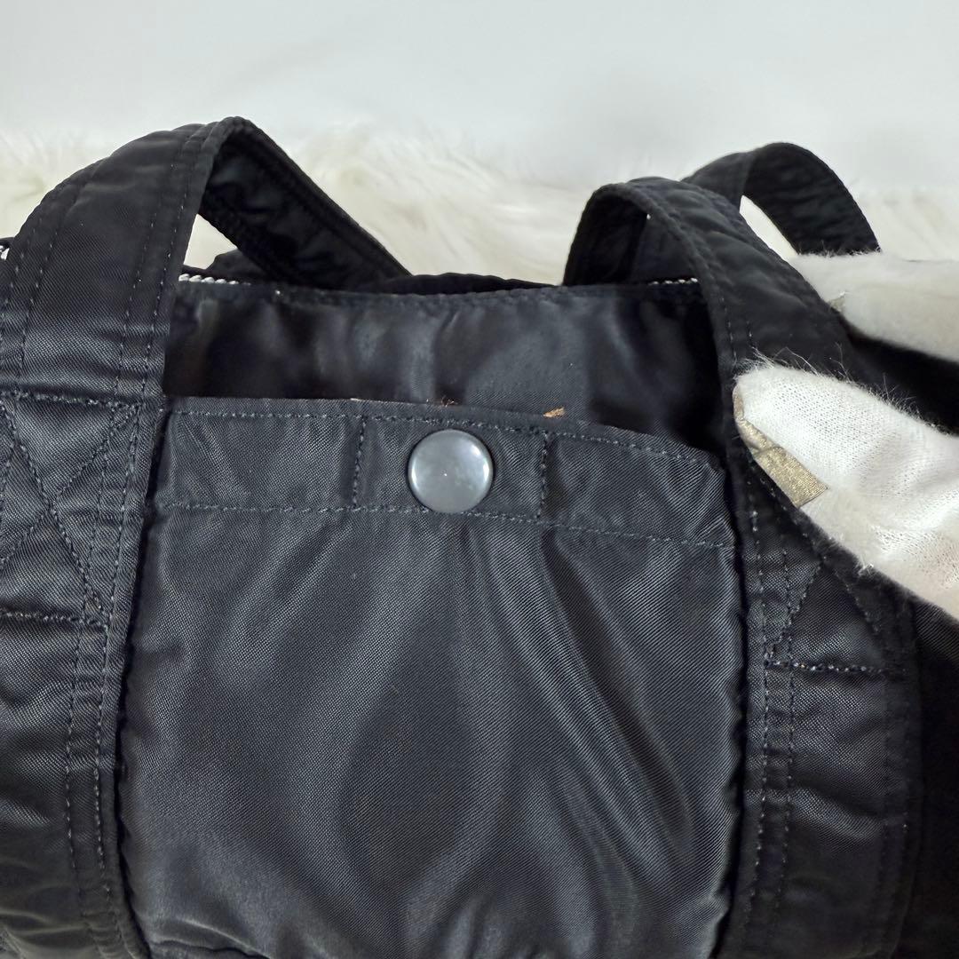 [未使用級] PORTER　タンカー　ミニボストンバッグ　S　ドラム