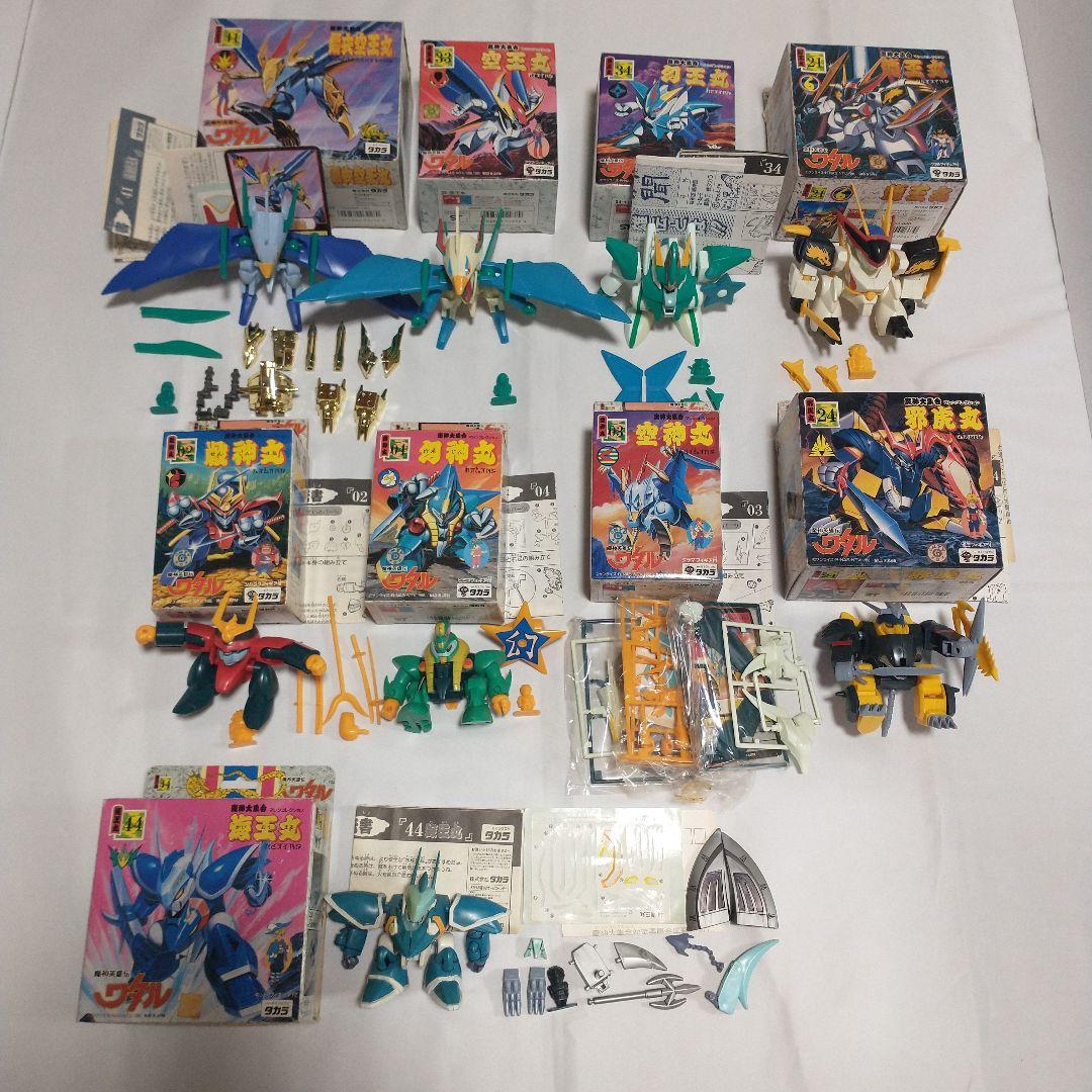 魔神英雄伝ワタル　組済み　9体セット