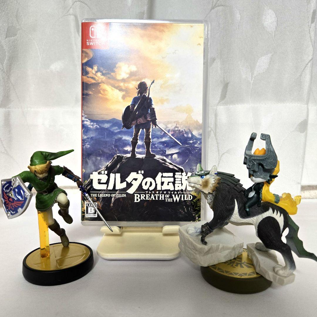 【ウルフ♡20 リンク付き】ゼルダの伝説 ブレスオブザワイルド switch