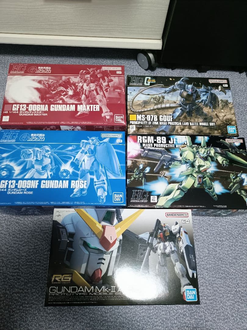 ガンプラセット GUNDAM Mk-II 他 5点
