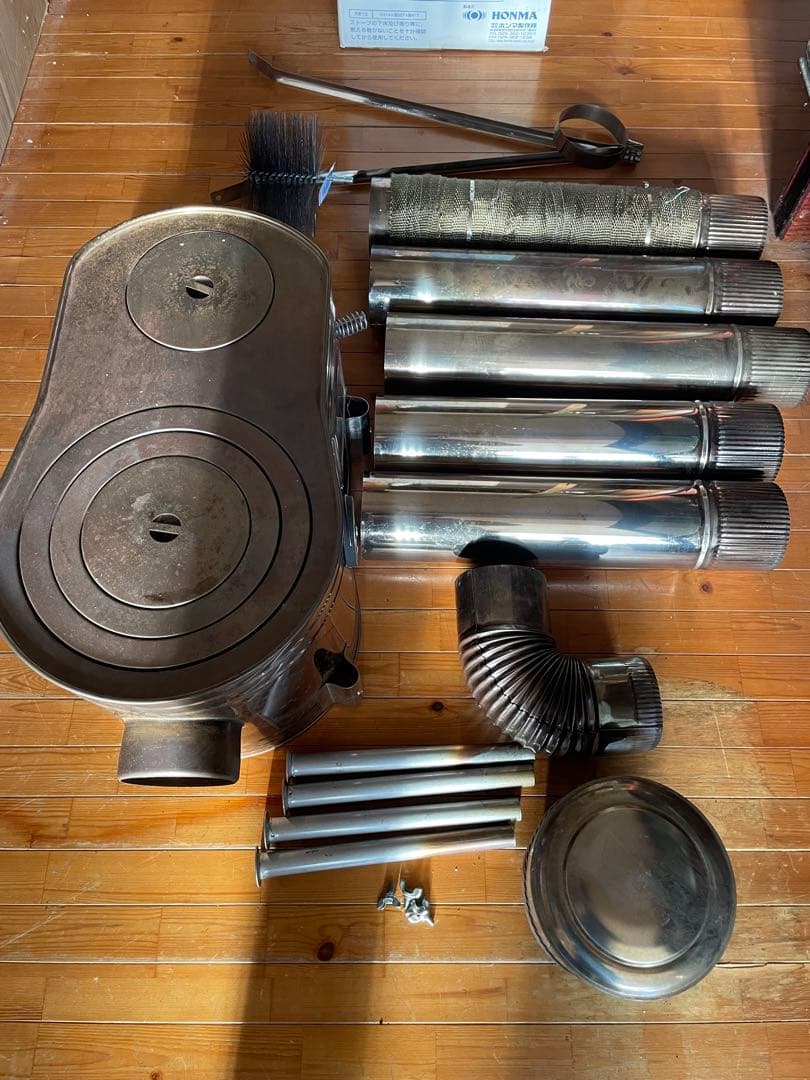 ホンマ製作所　aps-48dx ステンレス製　薪ストーブ