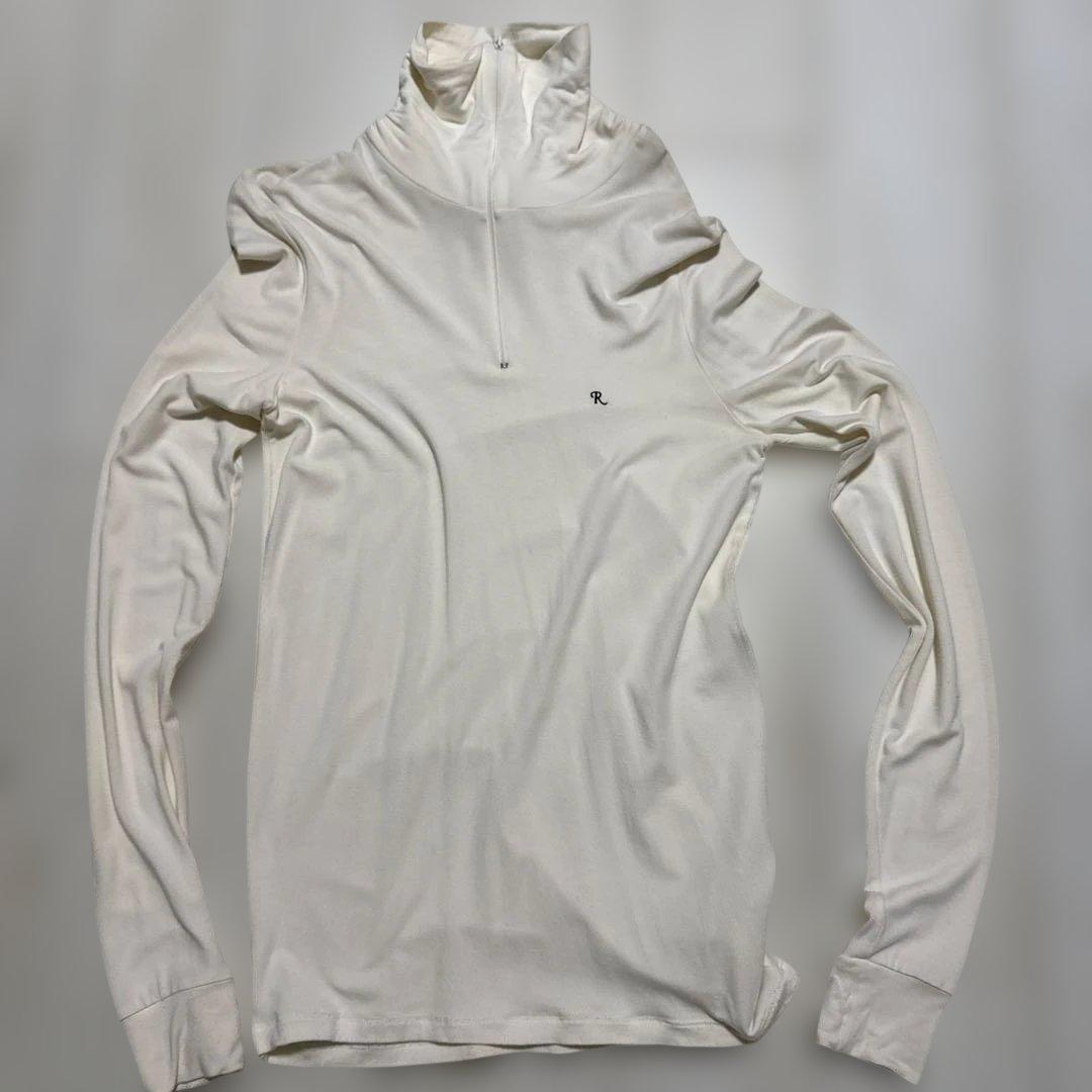 ラフシモンズ　ジップアップカットソー