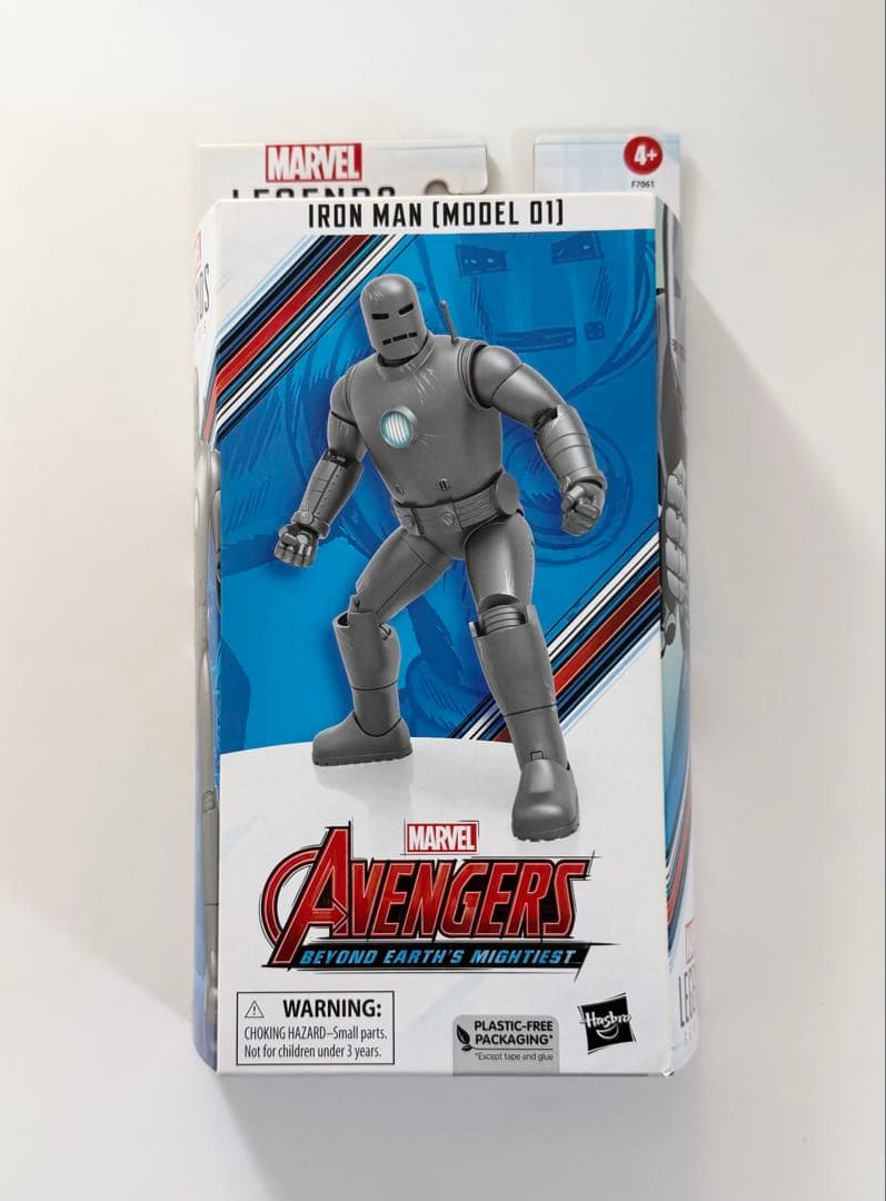 <未開封>ハズブロ「アイアンマン」モデル01 アベンジャーズ60周年記念6インチ