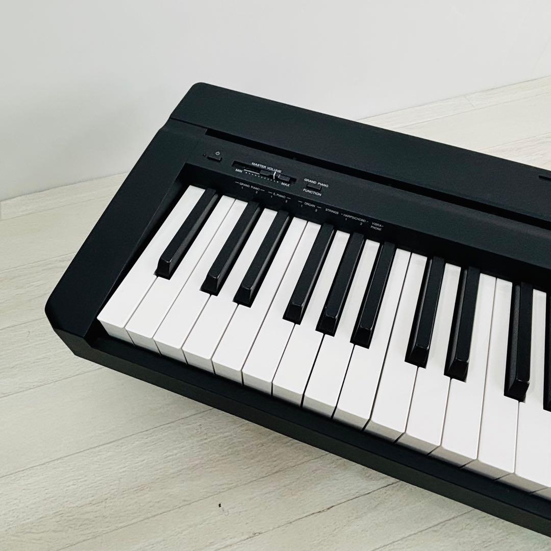 YAMAHA P-45B 電子ピアノ 88鍵 2024年製 純正付属品付き
