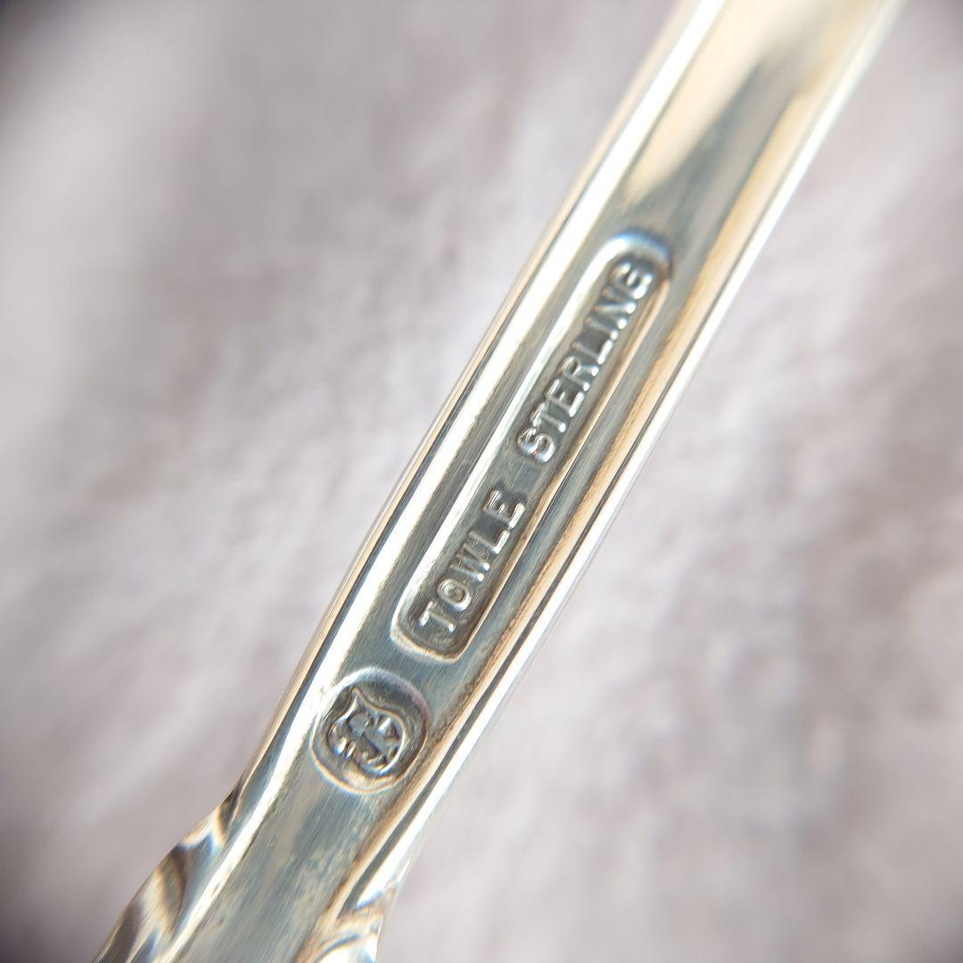 アメリカ　TOWLE 純銀　スターリングシルバー　カトラリー　ナイフ　フォーク