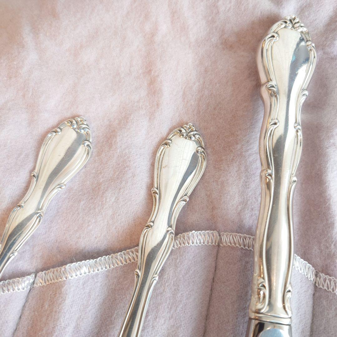 アメリカ　TOWLE 純銀　スターリングシルバー　カトラリー　ナイフ　フォーク