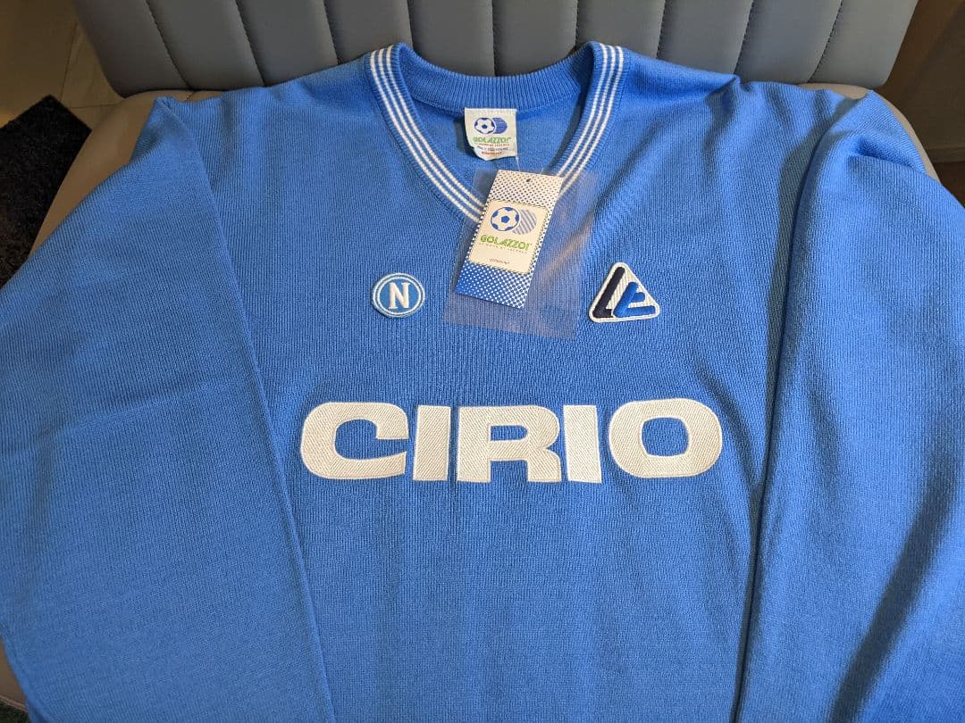 ナポリ 84/85 ホーム 長袖 復刻版 マラドーナ#10