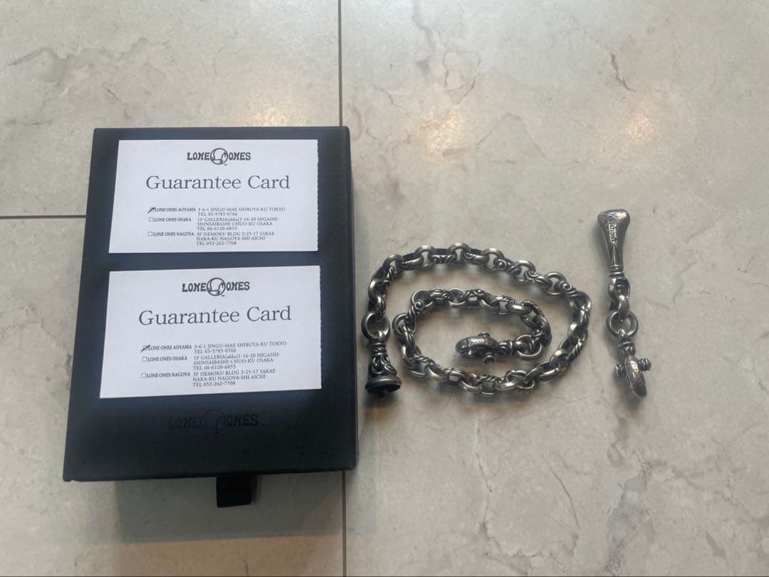 ロンワンズ　レイヴン　ウォレットチェーン ロンワンズ　ベルトフック＆クラスプ