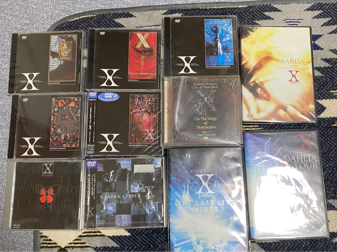X JAPAN DVDコレクション 11枚セット 美品　新品