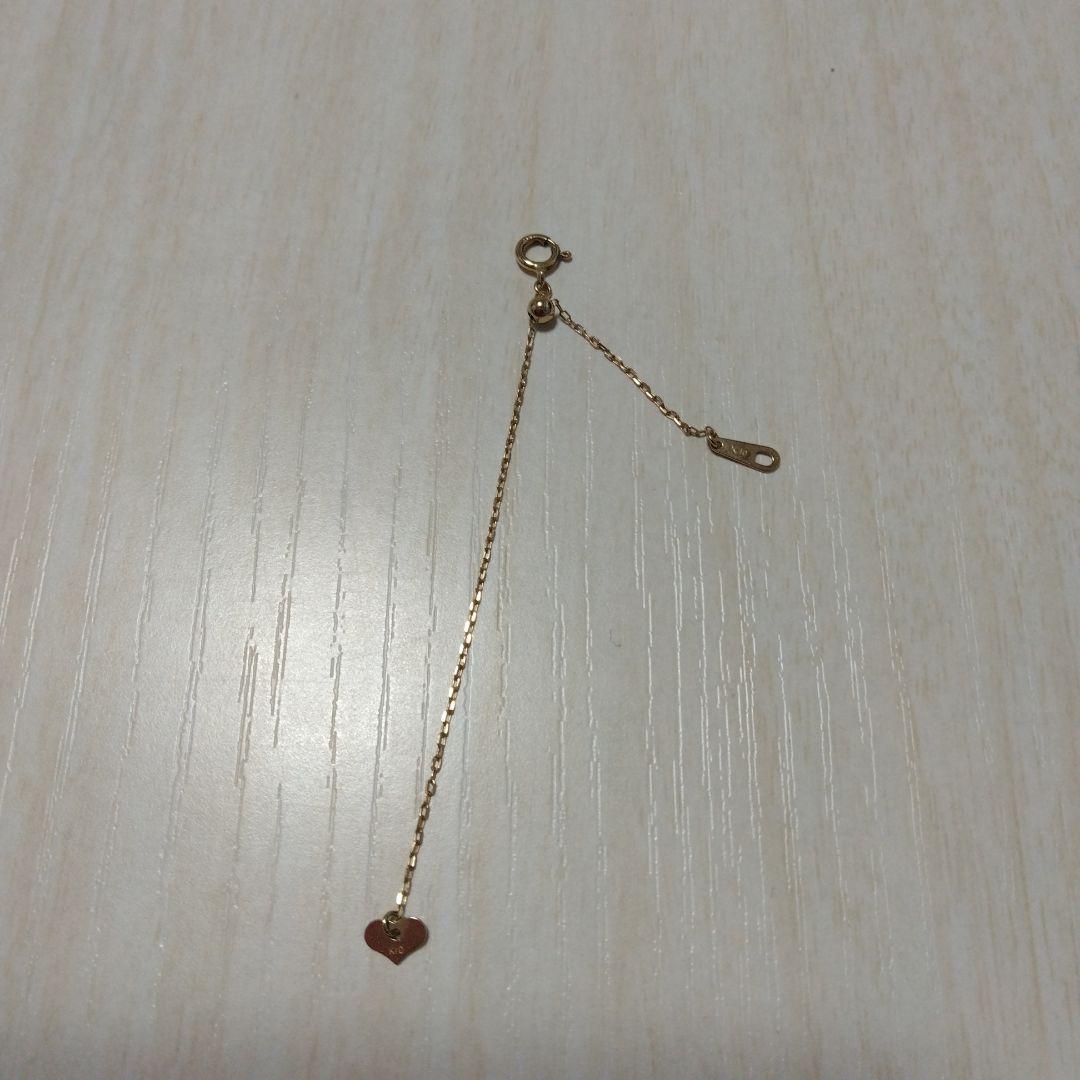 スライドアジャスター10センチ　イエローゴールド10K