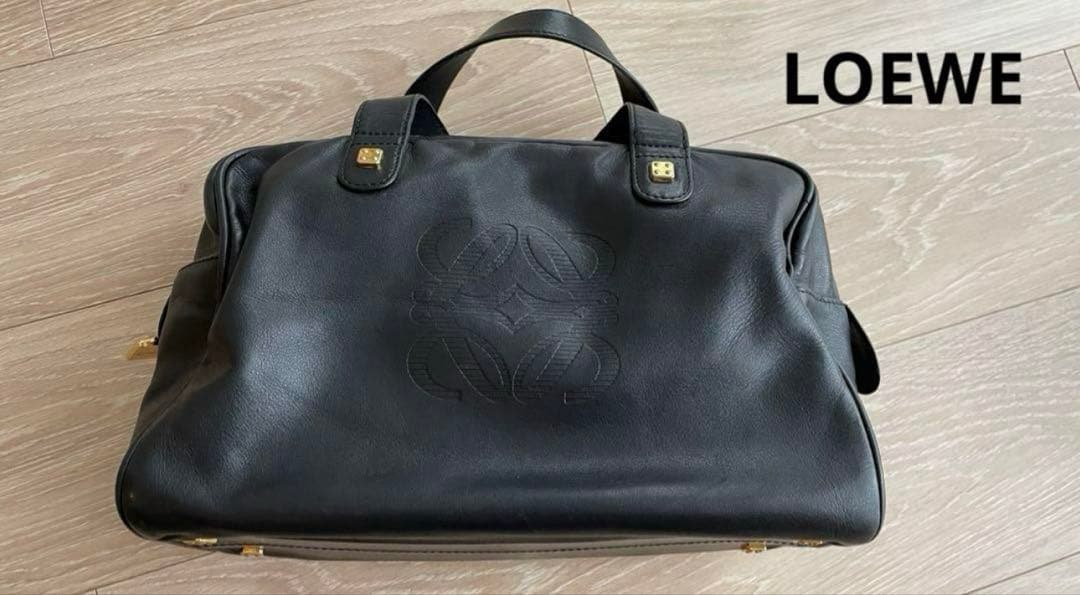 専用 LOEWE ロエベ レザーミニボストンバッグ