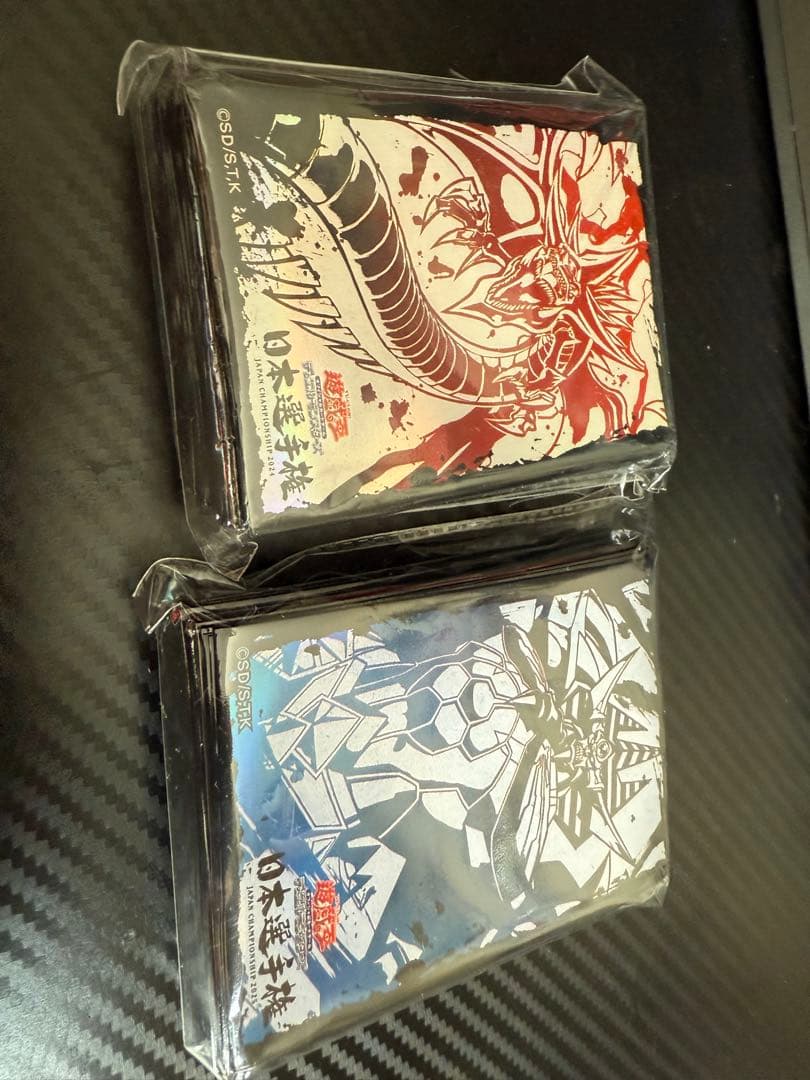 遊戯王　日本選手権　オシリス　オベリスク　スリーブセット