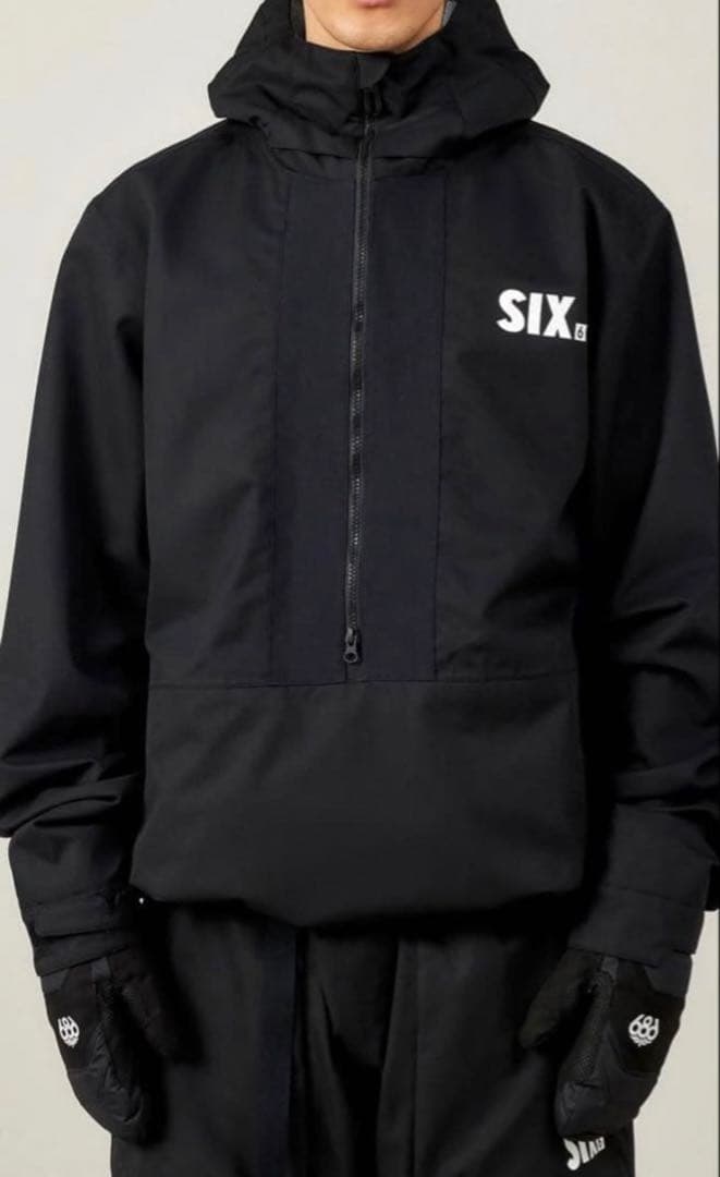 686 SIX スノーボードウェア ブラック 限定80着