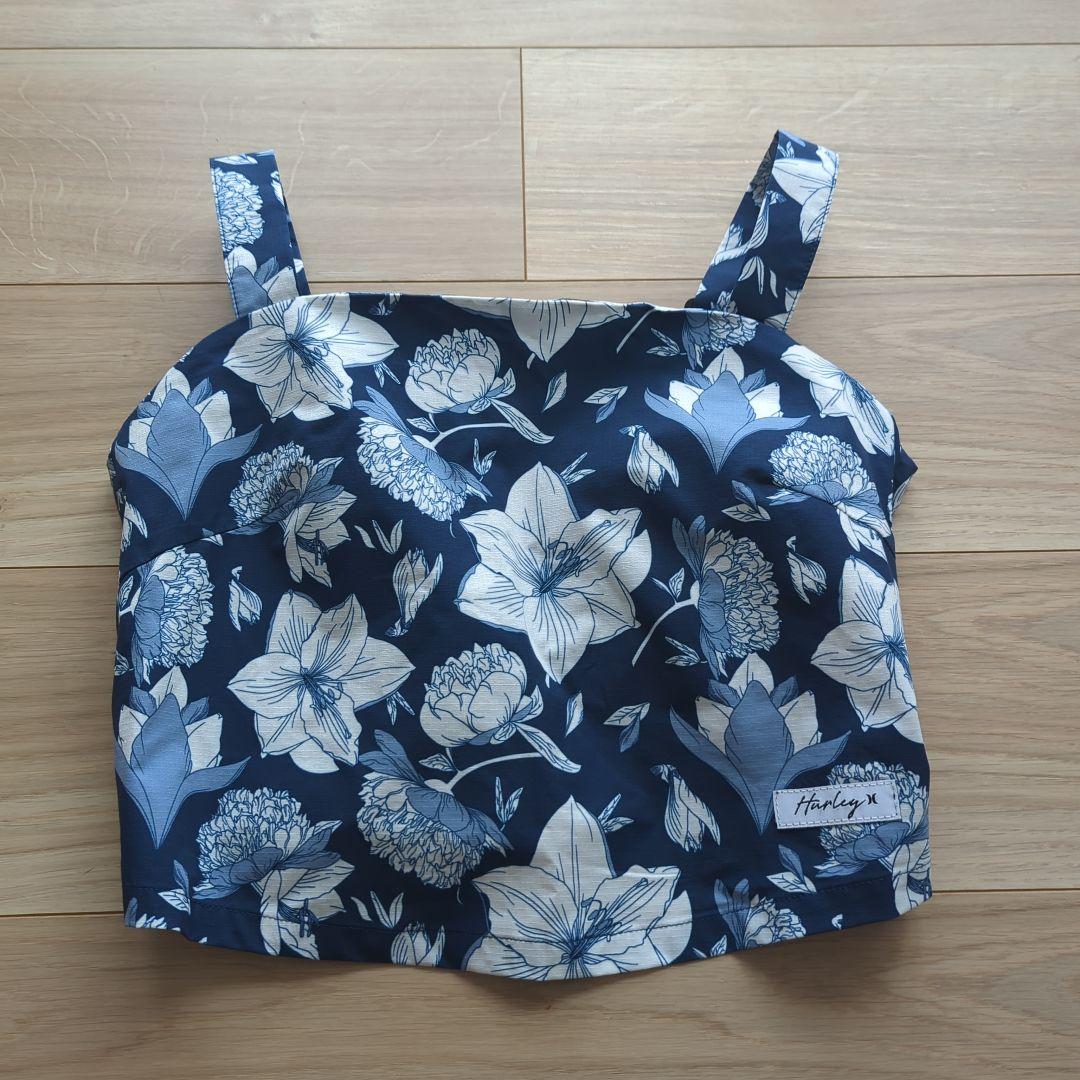 Hurley　水陸両用パンツセットアップ（ネイビー花柄）